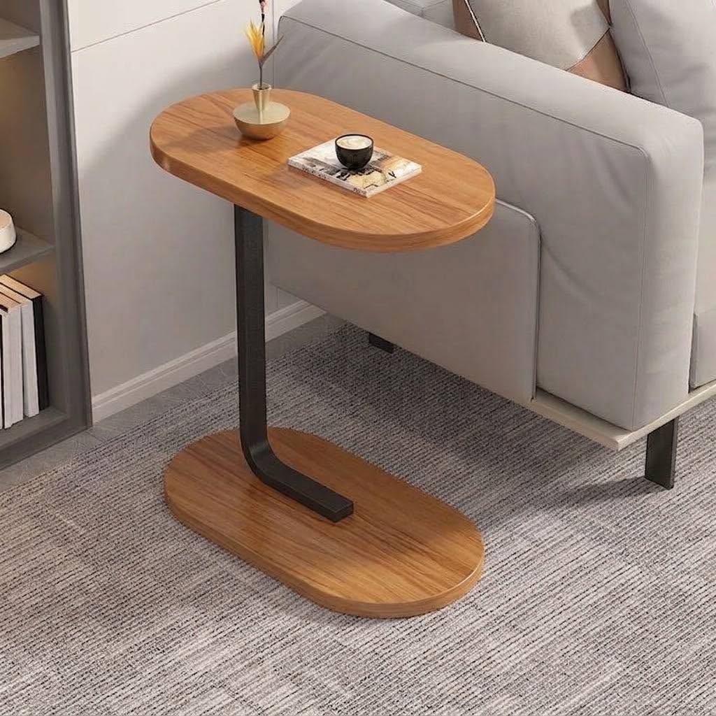 C-Shaped Side Table