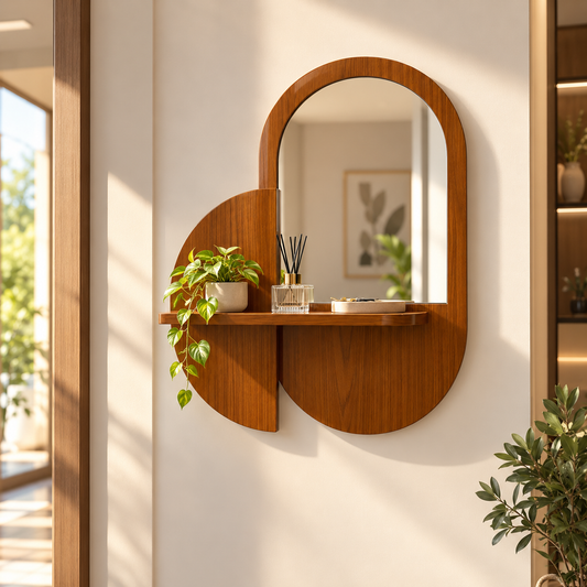 Oval Wall Mirror by Nook