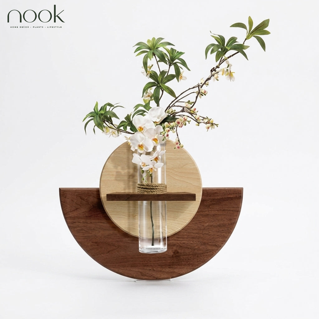 Half-Moon Wall Shelf