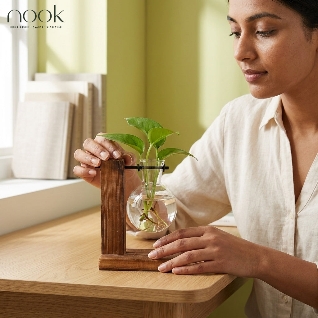 Desktop Terrarium Planter