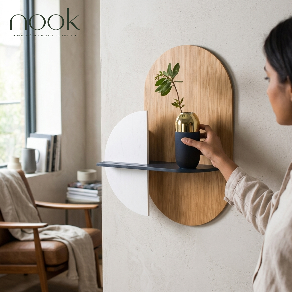 Oval Wall Shelf