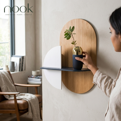 Oval Wall Shelf