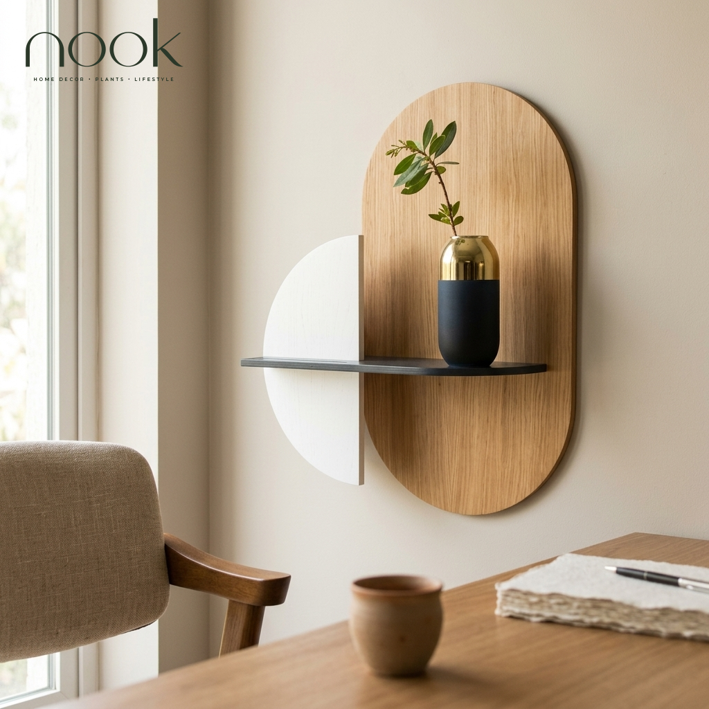 Oval Wall Shelf